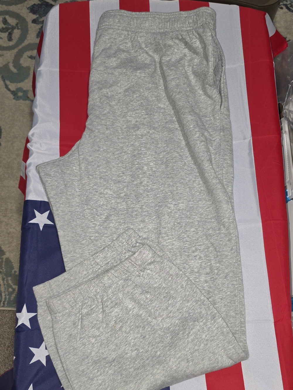 Heather Gray Fleece-Lined Sweatpants - 2XL